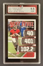 Tom Brady 2021 Panini Next Level Stats #NL1 COA