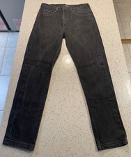 Vintage 90's Lee Black Denim Jean Pants Mens W32
