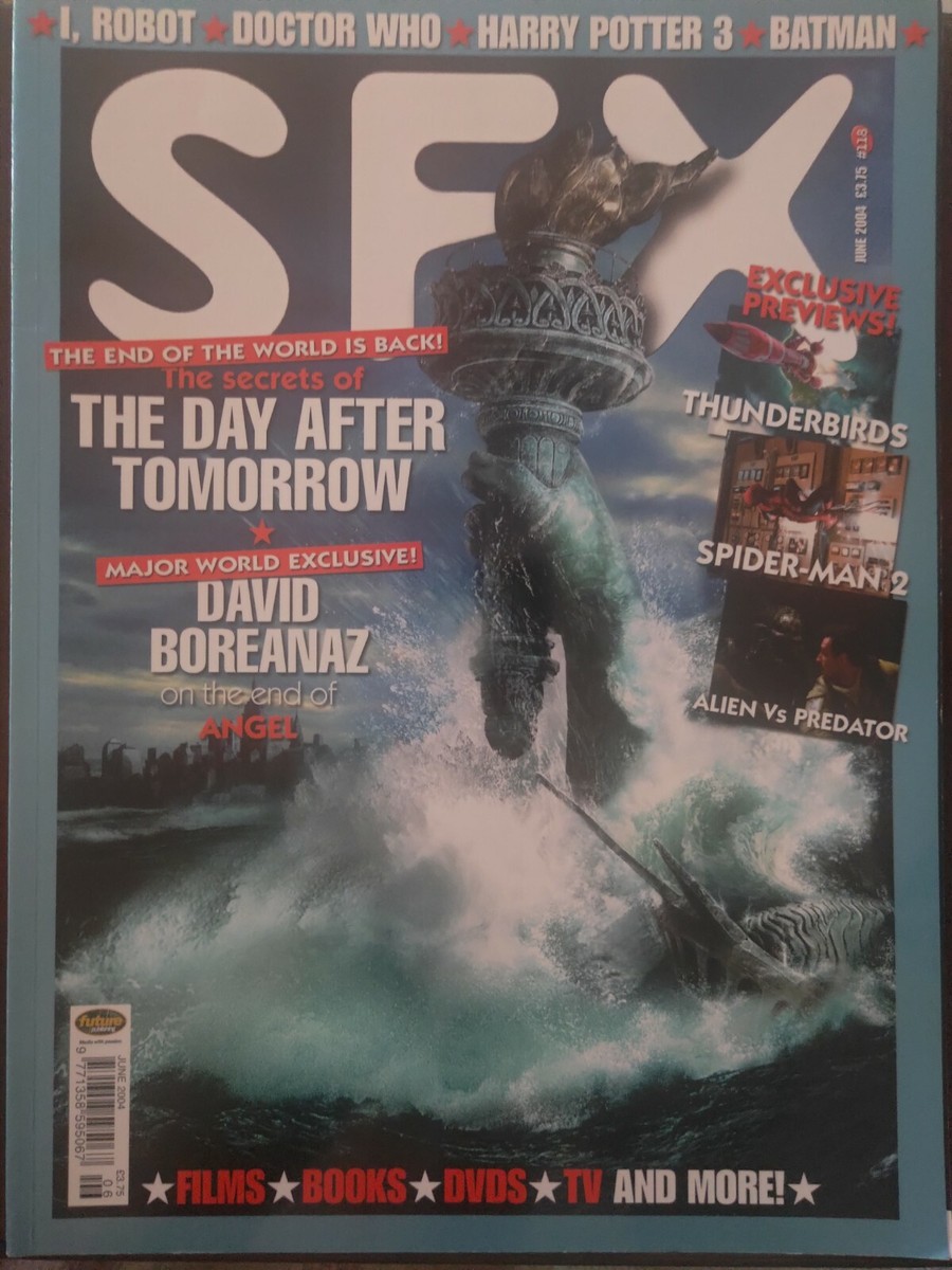 SFX Magazine June 2004 The Day After Tomorrow Cover