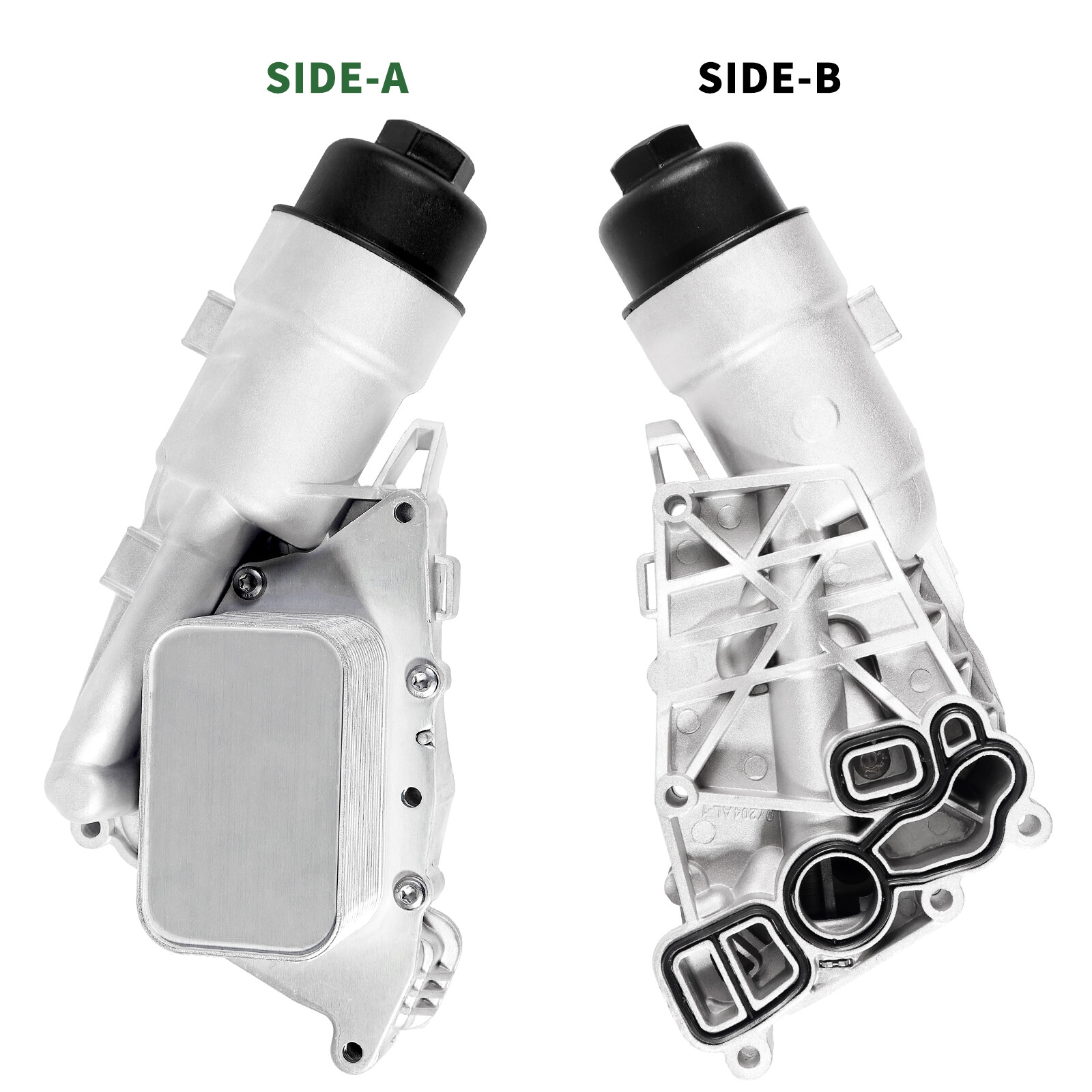 Aluminum Oil Cooler Filter Housing Assembly for 14-19 Mini Cooper BMW i8 X1 X2