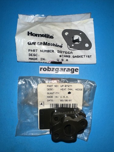 HOMELITE HEAT DAM CARB SPACER/GASKET UP-07271 HX16 HT16 HT17 HT19 HT21 HT22 -B66 - Picture 2 of 3