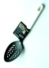 Aronson Nylon Gray Slotted Spoon Chrome Staff 12inch