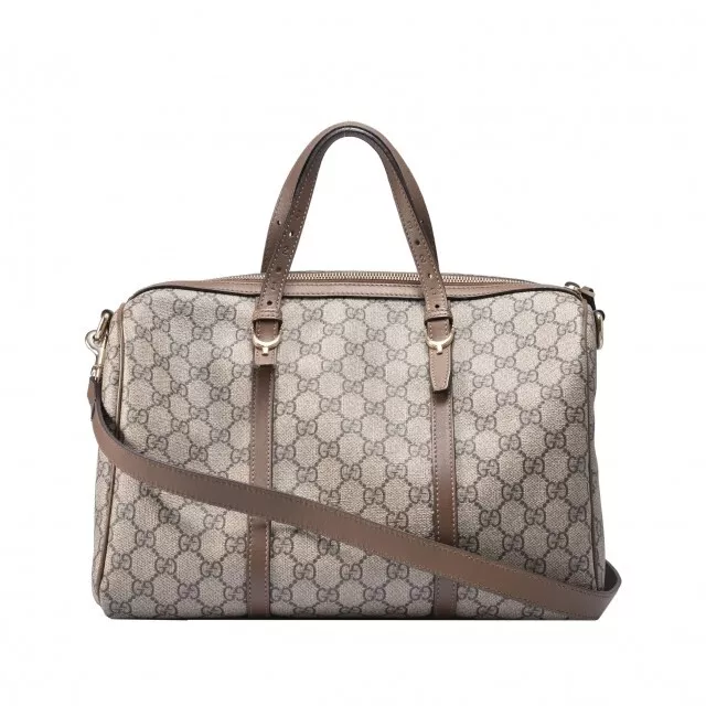 Sac à bandoulière fourre tout Gucci GG Supreme Boston 322231