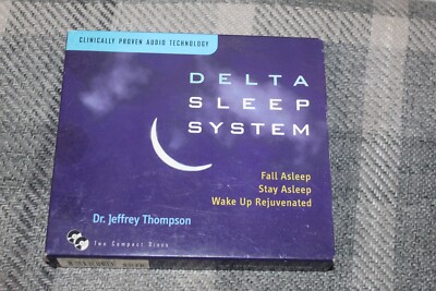 Delta Sleep System Dr Jeffrey Thompson CD AudioBook - OA1
