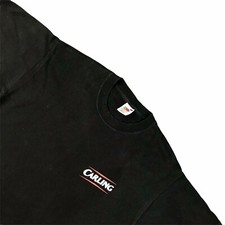 Carling Mens T-Shirt Logo Unisex Tee Fruit Of The Loom L