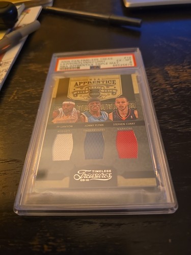 Steph Curry RC SP /100 PSA 6 POP 1 EX-MT Rookie Card RARE Swatches Worn 2010 !