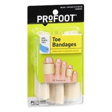 Toe Bandages One Size 3 Each By Profoot