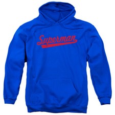 SUPERMAN S TAIL Licensed Adult Hooded Sweatshirt Hoodie SM-3XL
