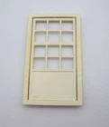 Playmobil (B33c39) Western - Door & Frame White 3421 3422 Yellowed
