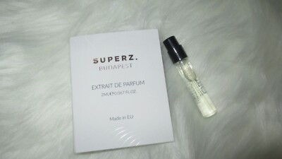 Superz Memories Gold  Extrait de Parfum SAMPLE 0.06 fl oz. Unique & Classy!