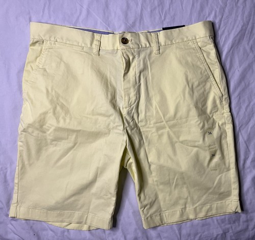 NWT Tommy Hilfiger Shorts Men’s Size 36 Yellow TH Flex Cotton 78D5925 784