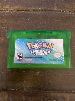Pokemon Emerald Version (Nintendo Game Boy Advance, 2005) Tested