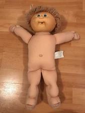 Cabbage Patch Girl Doll w/  Blue Eyes Light Hair & Outfit Coleco 1978, 1982