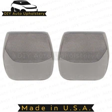1994-1997 for Ford F150 XLT Driver/Passenger Bottom Cloth seat Cover Gray