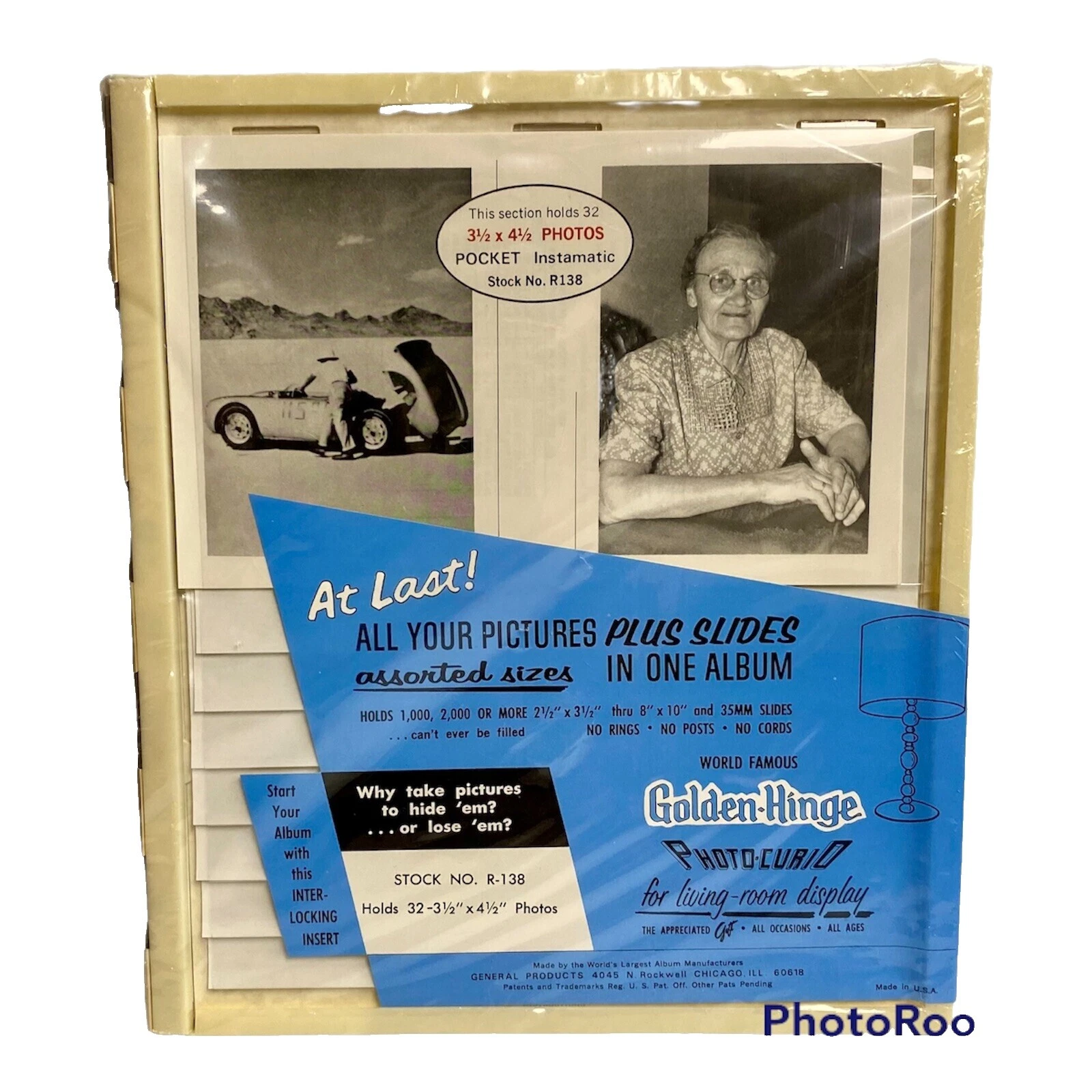 Álbumes de fotos de metal blanco y cajas