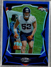 2024 Certified Mirror Blue #156 Jonah Elliss /75 