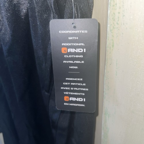 And1 Basketball Gym Court Shorts Adjustable Waist MEDIUM 11 In Inseam Black - Picture 6 of 8