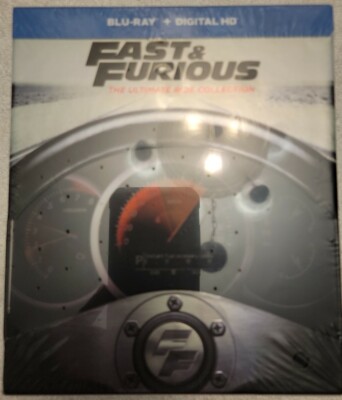 Fast and Furious: The Ultimate Ride Collection Blu-ray Disc 2017 8 Disc Set New