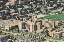 Aerial View-University of Missouri Hospital & Clinics-COLUMBIA, Missouri