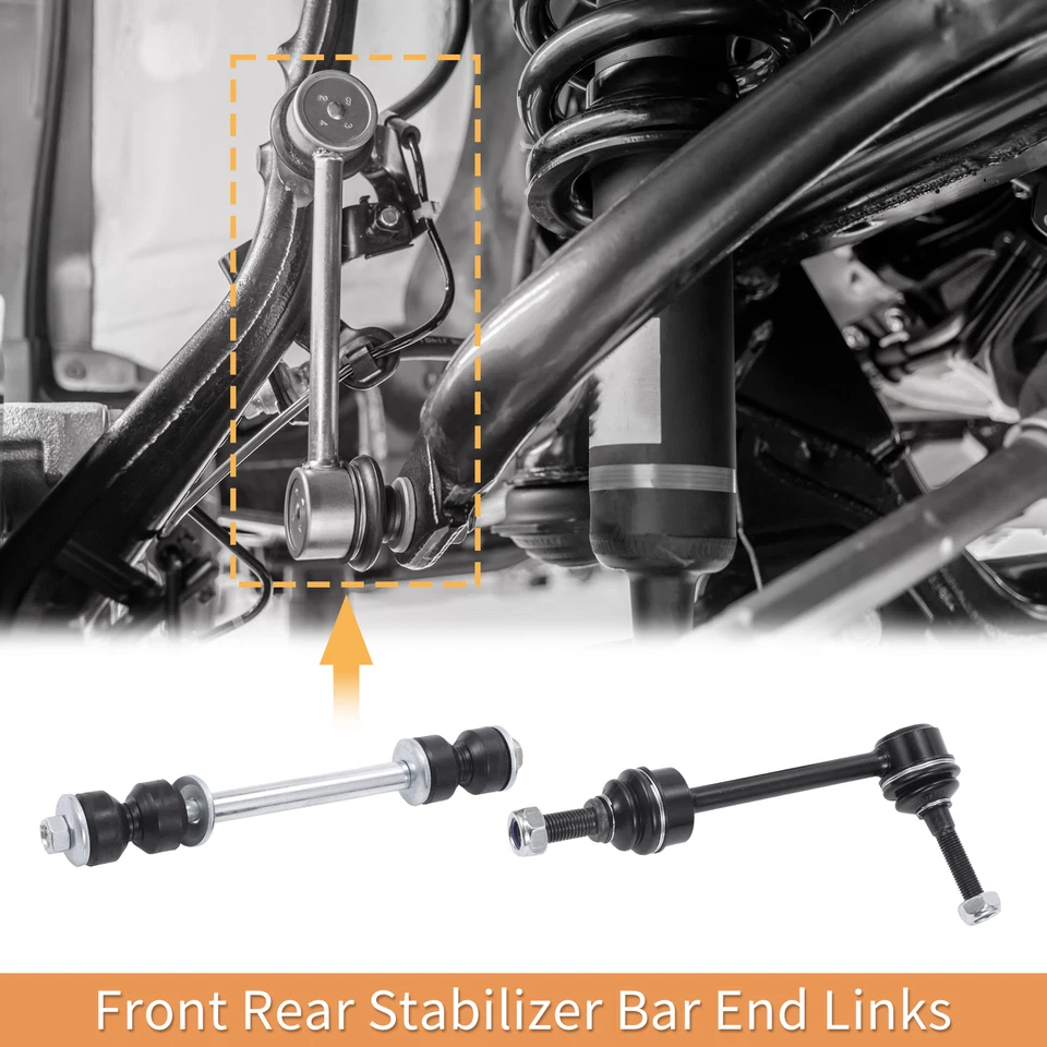 Front Rear Stabilizer Sway Bar Link FOUR Custom for Mercury Grand Marquis 95-97 - Image 3 of 4