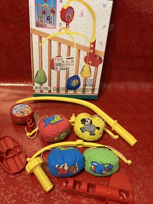 Redbox Baby Musik Mobile Soft Touch Tiere Kinderbett
