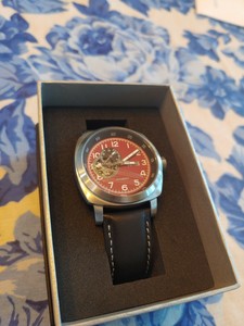 reign skeleton watch