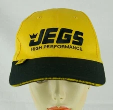 NEW JEGS HIGH PERFORMANCE CAR RACING PARTS MUSTANG FORD TRUCK ADJUSTABLE HAT CAP