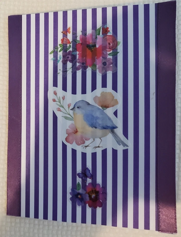 Handmade Greeting Cards -(set of 8) Sympathy Cards with Message and Envelopes - Image 4 of 4