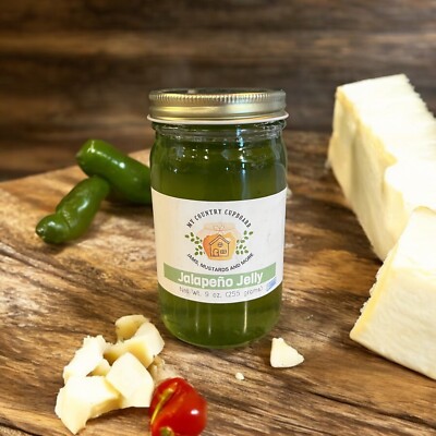 Jalepeno Jelly, add some heat to appetizers, eggs and more