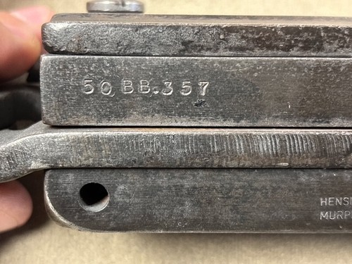 Hensley & Gibbs 10 Cavity Mold #50 Wadcutter Gold Cup Clark Conversions - Picture 3 of 4