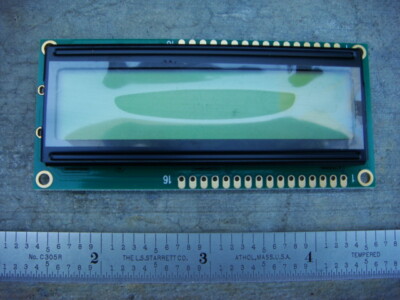 LOT 3 16x2 character LCD Display Modules AMC1602AR-B-Y6NFDY-STY-S11 - New Unused