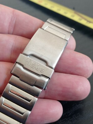 Bracciale cinturino BREIL orologio vintage ANSA 22MM fibbia chiusura LUNG.  15cm | eBay