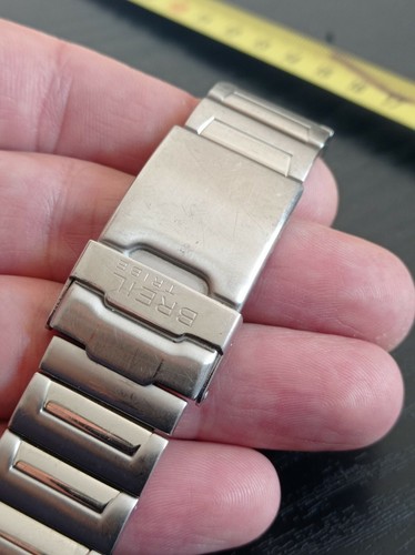 Bracciale cinturino BREIL orologio vintage ANSA 22MM fibbia chiusura LUNG.  15cm | eBay