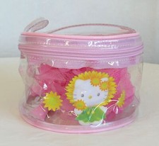 Hello Kitty Japan Sunflower Case Toothpaste Toothbrush Sponge Sanrio 2000 NIP