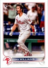 2022 Topps Series One Baseball Luke Williams