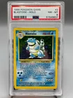 1999 Pokemon Base Unlimited #2 Blastoise Holo Card GRADE PSA 8 NM-MT