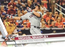 2017 Topps Update #US84 Michael Brantley Cleveland Indians All Star