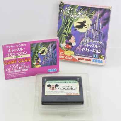 Notice Castle Of Illusion Pour Sega Game Gear, Mickey Mouse, Bon état
