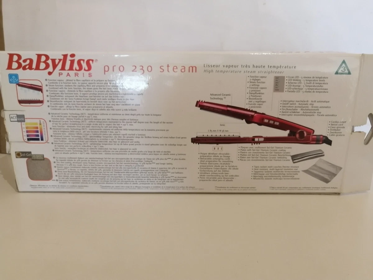 Babyliss top 230 steam