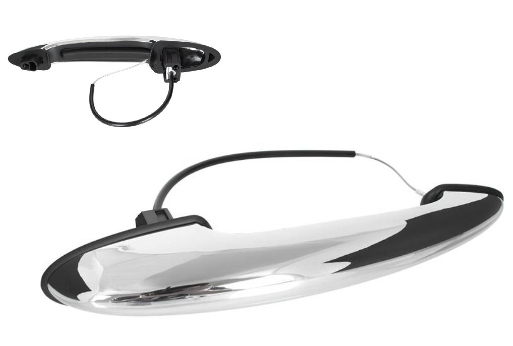 Poignée de porte avant droite pour Mini Cooper R50 R53 chrome pièce carrosserie