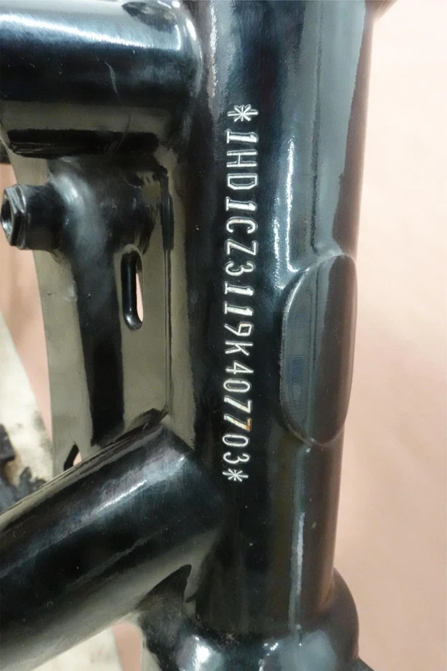 2007-2012 Harley Davidson Sportster 1200 XL1200N Main Frame Chassis - Image 2 of 4