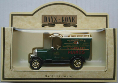 Lledo 1926 Bull Nose Morris Van MILLER & SON PIANOS Oldtimer Days-Gone DG Car 26