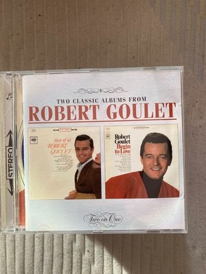 ROBERT GOULET TWO OF US / BEGIN TO LOVE CD, EX