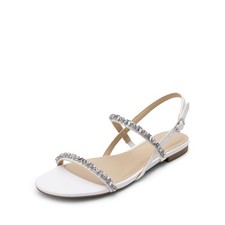 Dream Pairs Womens Rhinestone Sandals Open Toe Casual Dressy Sparkly