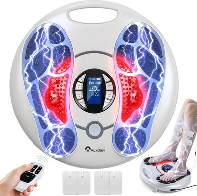 EMS Foot Massager Circulation Stimulator Booster for Neuropathy Feet Pain Relief