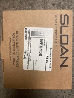 Sloan, WES150, 4FB39, Waterfree urinal cartridge