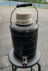 Vintage WW2 Era Stanley Thermos Jug w/ Spigot Military  14 x 8.75"