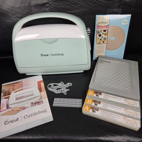 Cricut Cuttlebug Embossing Machine With Plates
