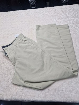 UNDER ARMOUR Herren Biege Tech Golfhose Hose 32W - 32L Neu mit Etikett