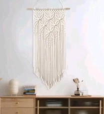 Macrame Wall Hanging Tapestry Wall Decor Boho Chic Bohemians Woven Home Decor
